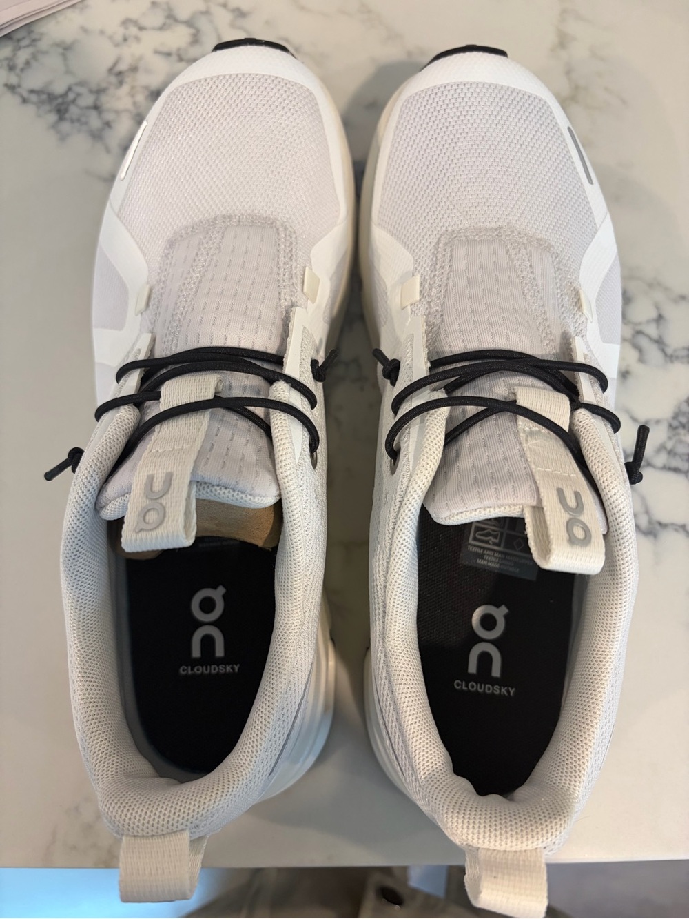 On Running Youth White and Black Cloudstreet Sneakers - Picture 5 of 7